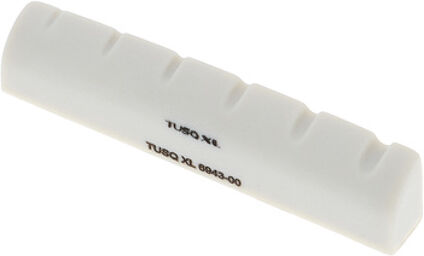 TUSQ XL 6 String Slotted Vintage White