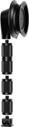 VACUUM screw base black