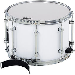 MB1410 CW Marching Snare Drum Blanc