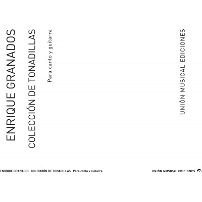 Coleccion De Tonadillas (Voice/Guitar)
