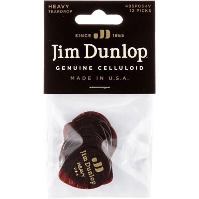 Médiator Caille Teardrop Heavy Sachet de 12