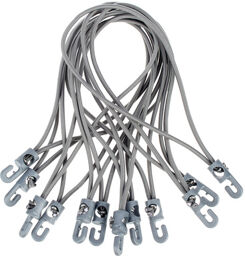 Spannfix Ø 4mm Grey 12 pcs Gris