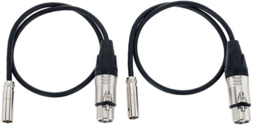 XLR-MiniXLR Adapterkabel 2pcs
