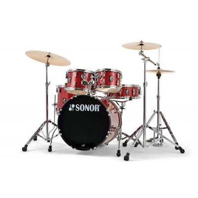 Aqx Studio Cymbal Set Red Moon Sparkle