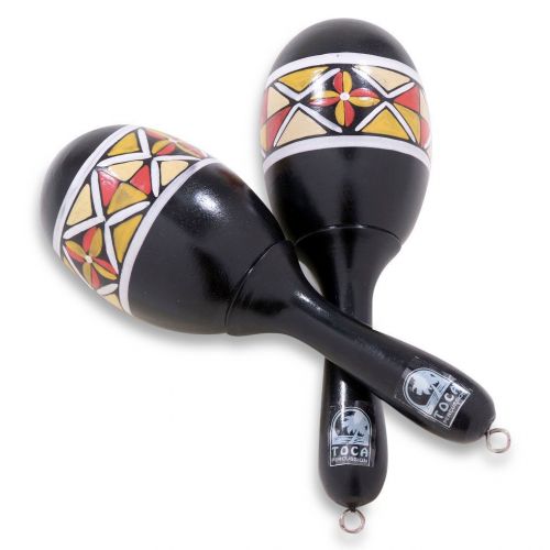 Maracas En Bois Peint - T3132