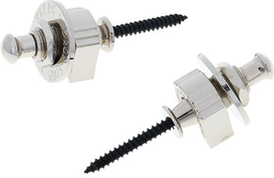 Drop Stop Straplocks Nickelé