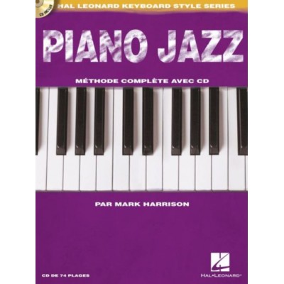 Harrison Mark - Piano Jazz + CD - Edition Francaise
