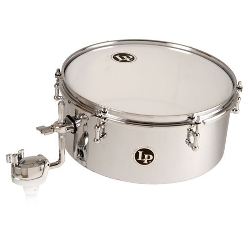 Timbales Pour Batteur Ou Percussionniste 13X5,5 Chrome