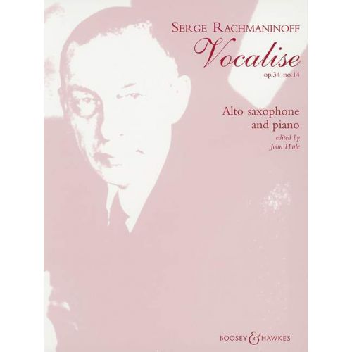 RACHMANINOFF S. - VOCALISE OP. 34/14 - ALTO SAXOPHONE AND PIANO