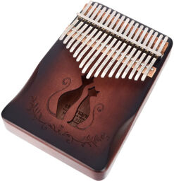 Cats Kalimba Brown Marron