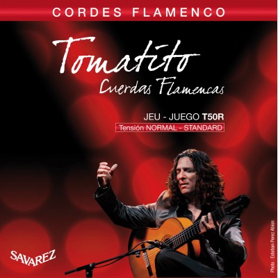 T50R Tomatito Cuerdas Flamencas Tirant Normal