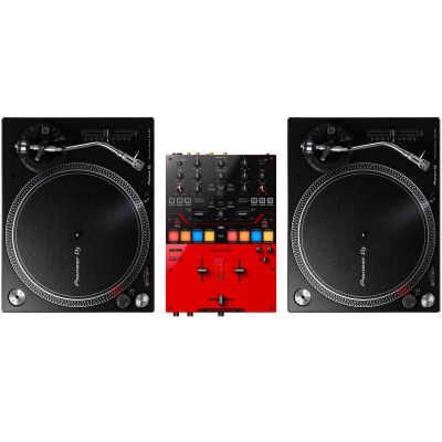 Pack Regie DJ Vinyle : PLX-500-K + DJM-S5