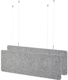 PET Pendant Absorber 40 SGR Gris argent