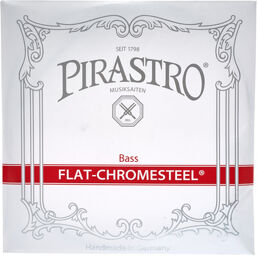 Flat-Chromesteel A Bass medium