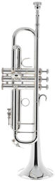 190S43 Bb- Trumpet silver