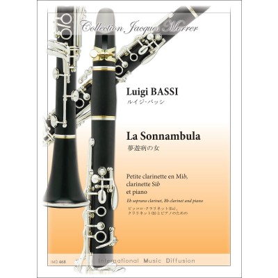 Bassi - La Sonnambula - 2 Clarinettes & Piano