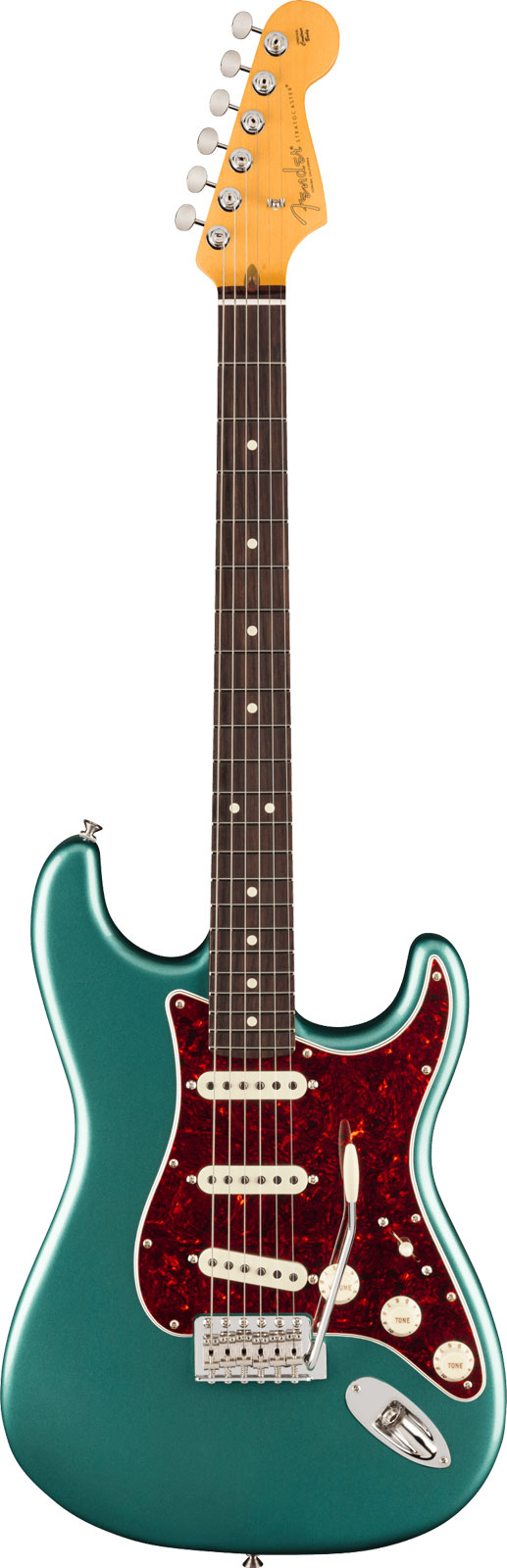 American Professional Classic Stratocaster RW Faded Sherwood Green Metallic