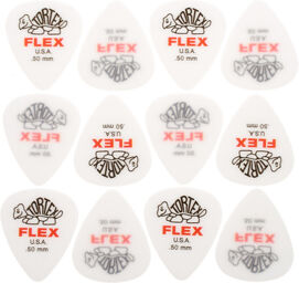 Tortex Flex Picks 0,50 12 Blanc