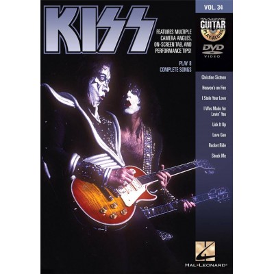 KISS GUITAR PLAY ALONG VOL.34 - DVD