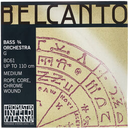 Belcanto G Double Bass 3/4