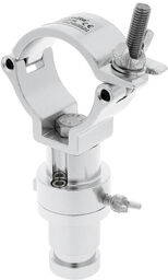 TPZ-1 Clamp with TV-pin silver Argent