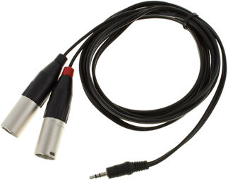Adapter Cable XLR - Mini Jack Noir