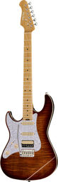 ST-Modern MN HSS LH FBB Flame Bengal Burst