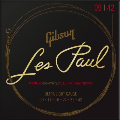 Les Paul Premium SILK-wrapped Ultra Light 9-42