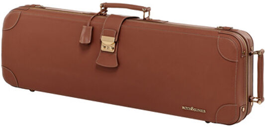 Leather & Carbon Vn Case KH Kaki