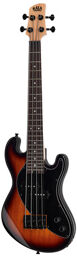 U-Bass Solid Body AB 70th Almond Burst Gloss