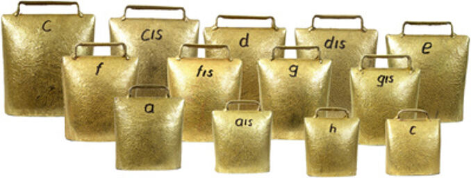 Musikglocken Set C4-C5 CH