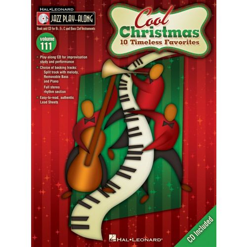 Cool Christmas - 10 Timeless Favorites+ CD - All Instruments