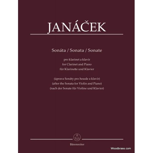 Janacek L. - Sonata For Clarinet & Piano