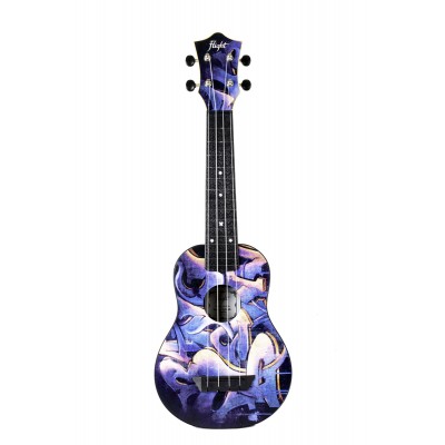 TUS40 ABS Travel Ukulele Graffiti