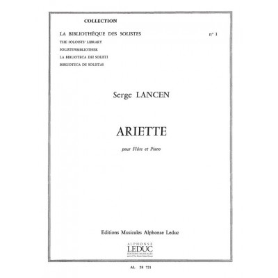 LANCEN SERGE - ARIETTE