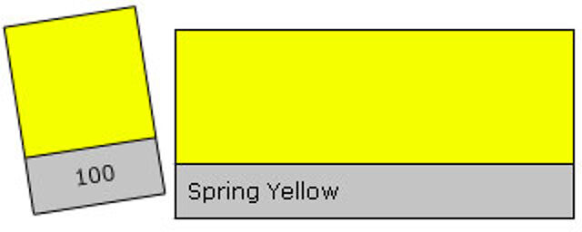Filter Roll 100 Spring Yellow Spring Yellow