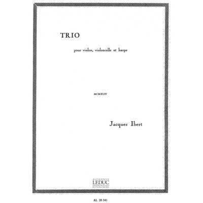 Trio pour violon, violoncelle et harpe