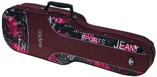 Cadem Sport Violin Case CS-2 Rouge bourgogne