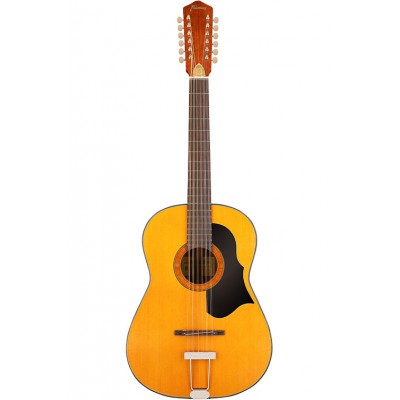 Vintage Hootenanny 12 Vintage Natural Nitro High Polish