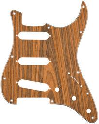 Strat SSS Pickguard Rosewood palissandre