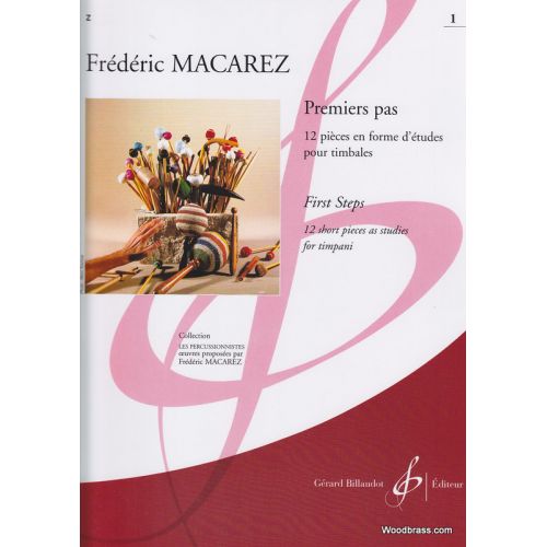 Macarez F. - Premier Pas Vol. 1 - Percussions