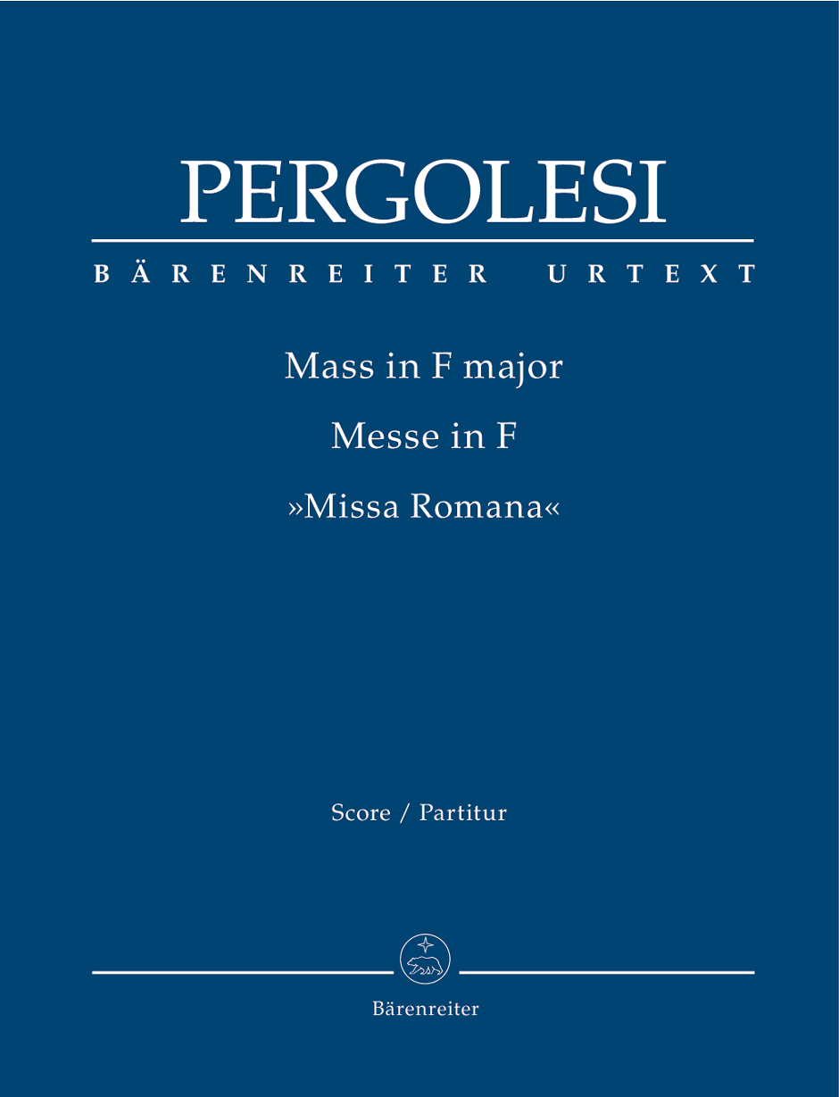 PERGOLESE G. B. - MASS IN F MAJOR