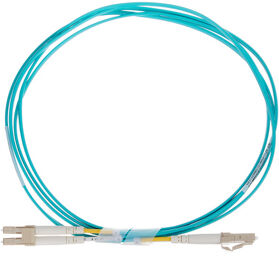 LWL cable OM4 2m LC Duplex Turquoise
