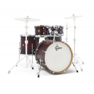 Catalina Maple Stage 22 Satin Deep Cherry Burst