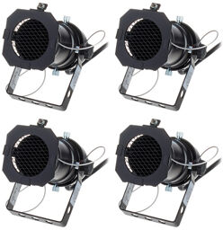 PAR 16 GU10 black Bundle Noir