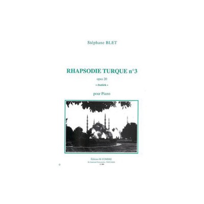 Blet - Rhapsodie Turque Op.20 No.3 - Piano