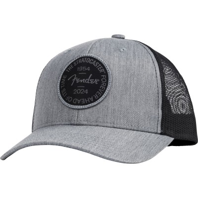 Stratocaster 70Th Anni Badge Hat Gray Heather One Size