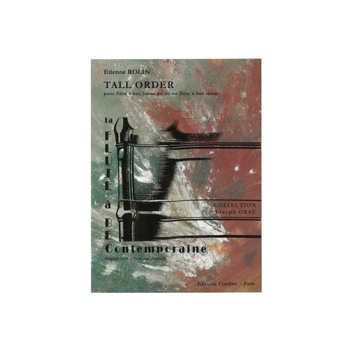 Rolin - Tall Order - Flûte À Bec Basse En Do Ou Ténor