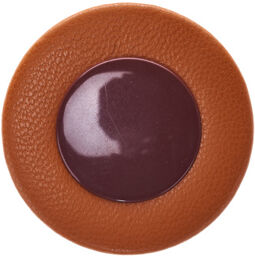 Deluxe Sax Pad 41,0mm Cuir brun