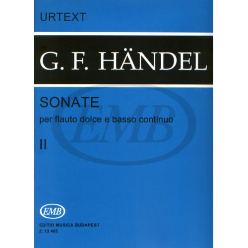 Haendel G.F. - Sonate Vol. 2 - Flute et Piano